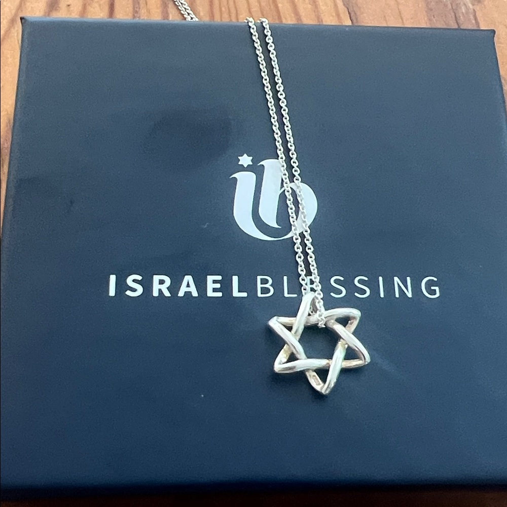 Israel Blessing Jewish Star sterling